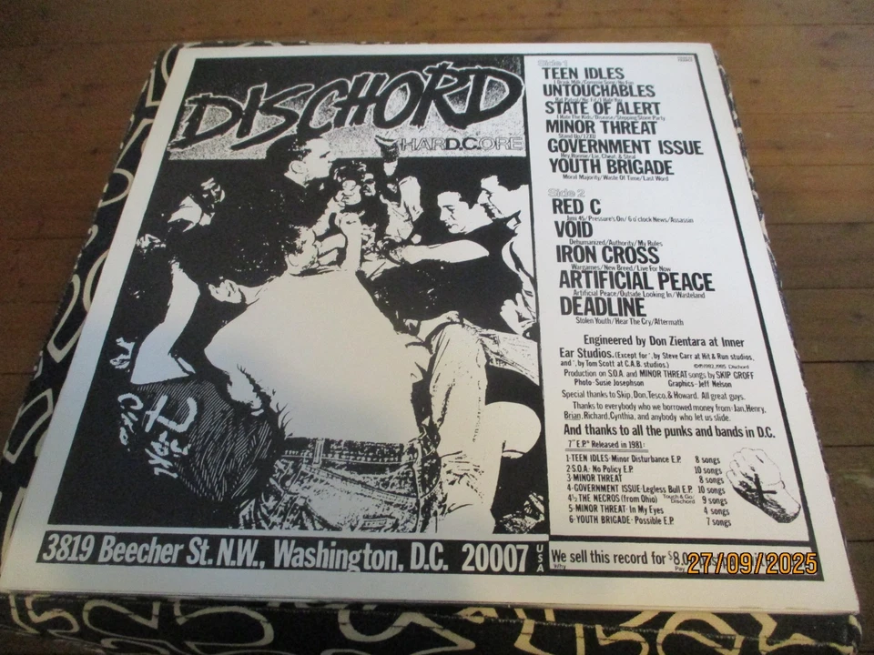 v/a FLEX YOUR HEAD LP LIM REISSUE Vinyl + Poster | Dischord  HC PUNK - Bild 3 von 4