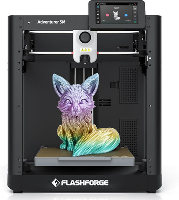 FLASHFORGE Adventurer 5M 3D Printer,600mm/s Max High-Speed FDM 3D Printers with 