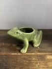 Vintage Frog Pottery Planter Midcentury Garden Patio — photo 1