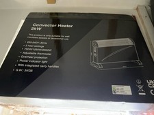TWO New Convector Electric Heater 2kW in boxes