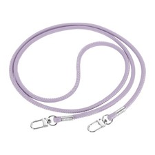 Crossbody Replacement Chain Strap, 120cm Thin Soft PU Strap Purple 