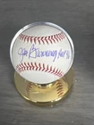 Jim Bunning HOF 1996 Autographed Signed National League Autograph Baseball