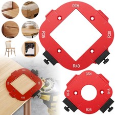 Fr&auml;sschablone Router Templates 2PCS Radius Schablone Aluminiumlegierung Pr&auml;zise