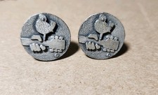 Vintage Woodstock 1969 Rings Warner Bros Peace & Music