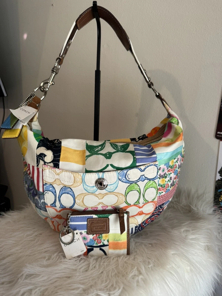Coach Patchwork Hobo Bag Exterior Bags & Handbags for Women for
