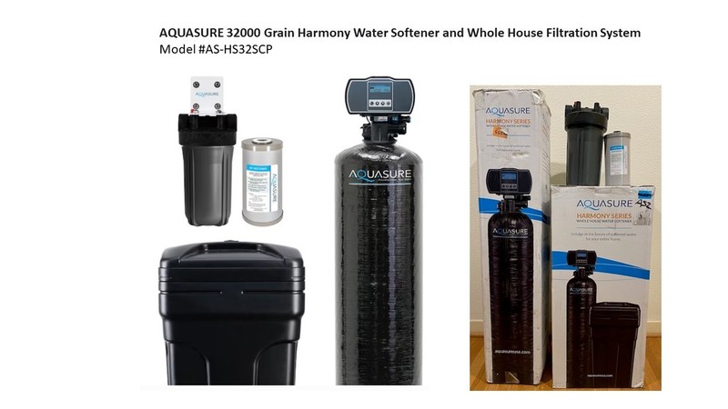 AQUASURE Whole House Water Softener plus Sediment GAC Water Filter