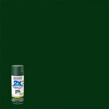 Rust-Oleum 249853 Green Interior/Exterior Paint & Primer Spray 12 oz. 6 Pack