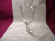 Vintage Tiffin Crystal Chiffon Pattern Iced Tea Goblet 6 1/2"
