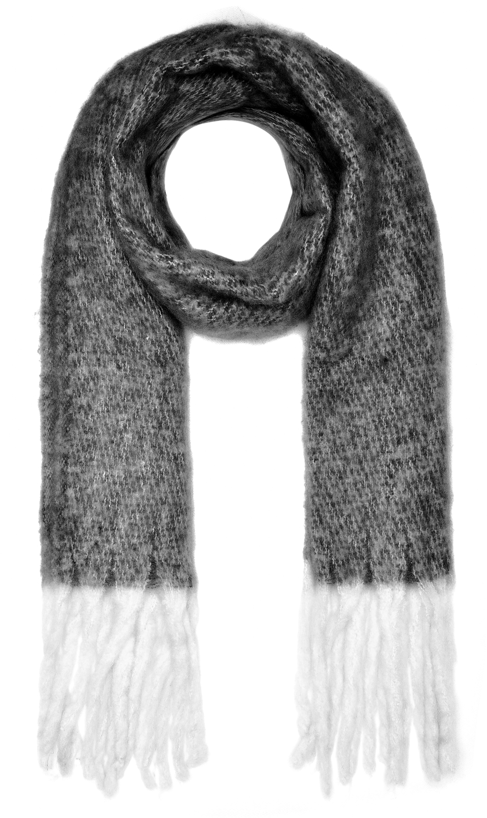 Damen Strickschal Fransen XXL Wollschal Oversized Winterschal Autiga 3990₽