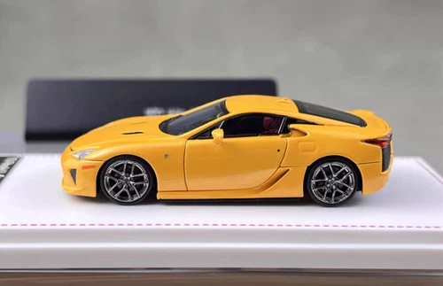 FH 1:64 Yellow LFA Coupe Racing Sports Model Diecast Metal Car - Picture 4 of 10