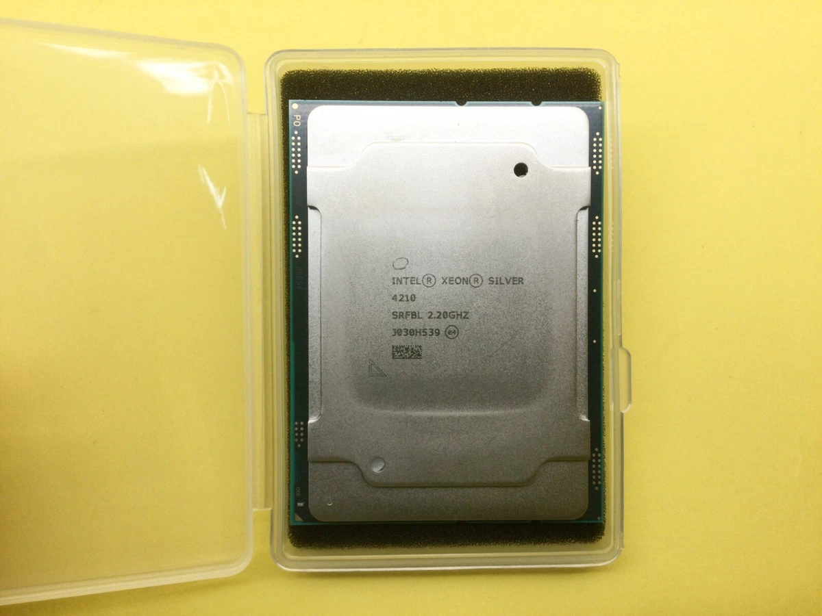 SRFBL Intel Xeon Silver 4210 2.20GHz 10-Core Socket LGA 3647 CPU