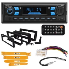 Single DIN Bluetooth Car Stereo AM/FM Radio Receiver for 1988-1996 Chevrolet /GM