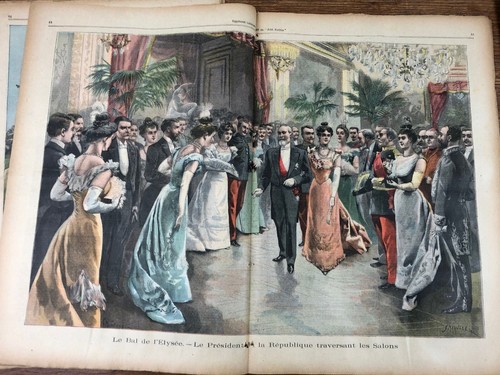 12x Journal LE PETIT PARISIEN Année Year 1900 Guerre des BOERS President KRUGER - Picture 11 of 17