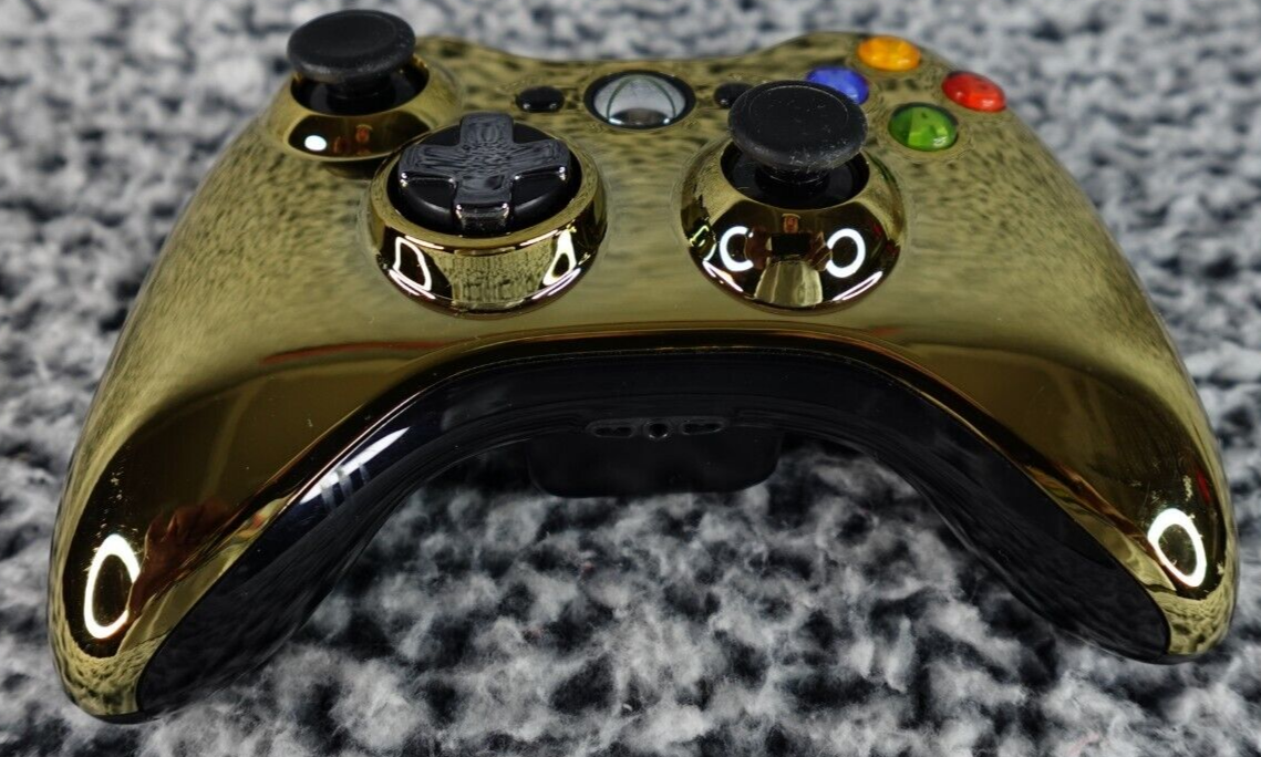 【未開封】Xbox360 ワイヤレスコントローラー SE クローム ゴールド 未開封】Xbox360 ワイヤレスコントローラー SE クローム