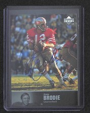 1997 Upper Deck Legends Football Autograph #AL-81 John Brodie