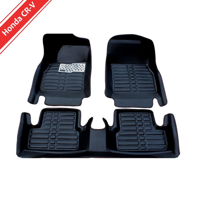 For Fit Honda CRV 20172019 Car Floor Mats Front & Rear Waterproof Car