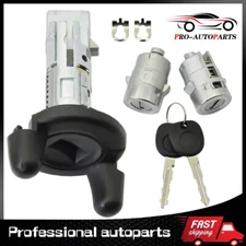 Ignition Key Switch Cylinder w/2 Key Door Lock For 1999 Chevrolet Silverado 1500