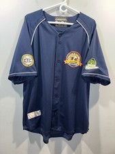Coopertown Baseball Green Monster Jersey, Size XL Blue #46 Sports Tournament