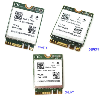 Wireless Card For Broadcom BCM94350Z DW1820A 802.11 AC 08PKF4 096JNT 0VW3T3