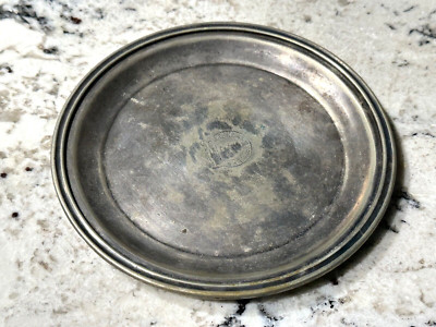DENVER & RIO GRANDE Scenic Line 6'' Reed & Barton Silver Soldered Antique Plate