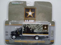 "International Durastar Box Van \"Us Army\", Greenlight 1:64 Limited Edition"