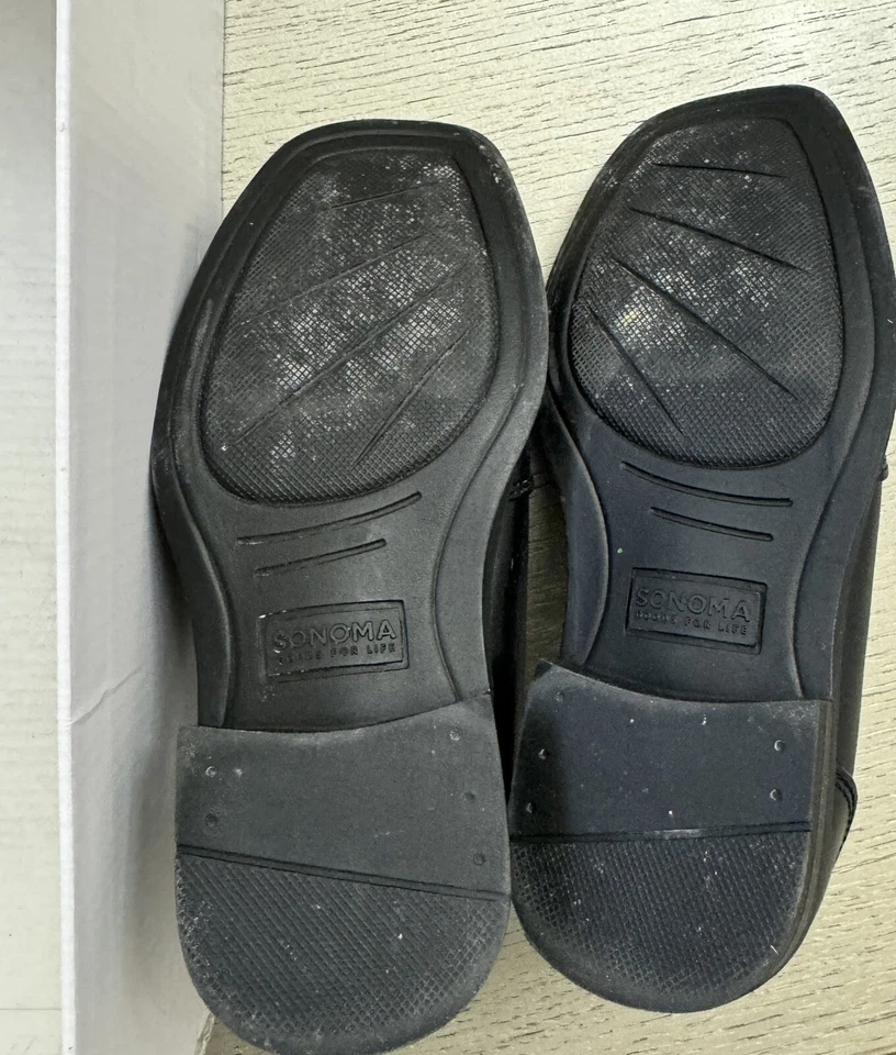 Mocasines Sonoma para niños pequeños talla 12 SN Christopher negro espuma viscoelástica Foto 3 de 4
