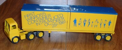 Winross 1st Container Load '81 Winross Truck