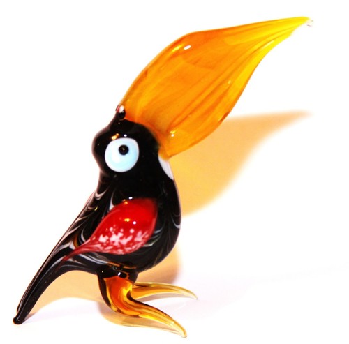 Murano Style Art Craft Color Glass Figurines "Birds,Parrots,Ducks,Owls " N88 - Picture 96 of 138