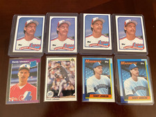 8-Card Lot Randy Johnson Baseball 1989-1990 Topps, Donruss, Upper Deck Rookies