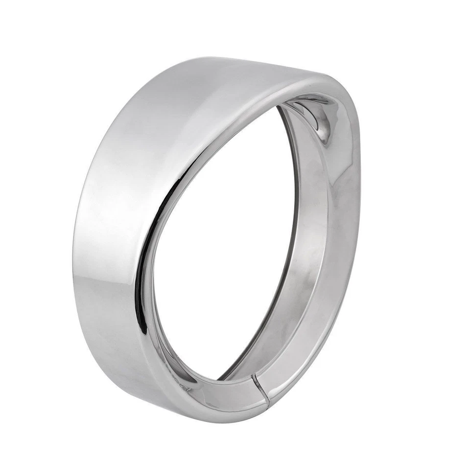 Cubierta de anillo de ajuste de bisel de lámpara de faro de 7 pulgadas para Harley Touring Electra Street Foto 2 de 4