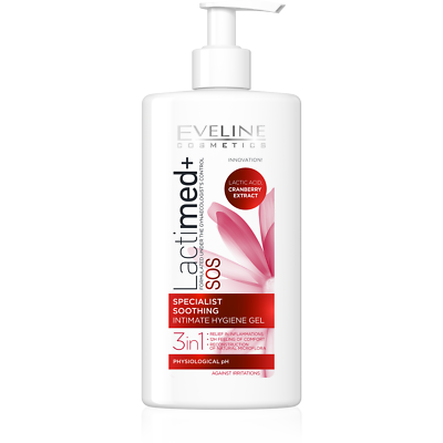 EVELINE LACTIMED+ HYGIENE GEL 250ML