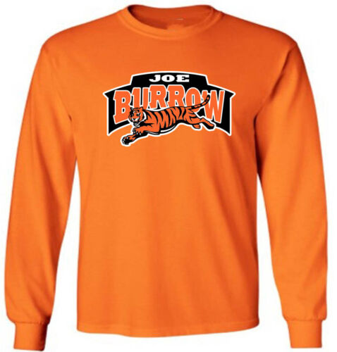 Joe Burrow Old School Logo Jersey Long Sleeve T-Shirt - 第 1/2 張圖片