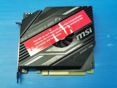 MSI M.2 XPANDER-Z Gen 4S PCIe Expansion Card | eBay