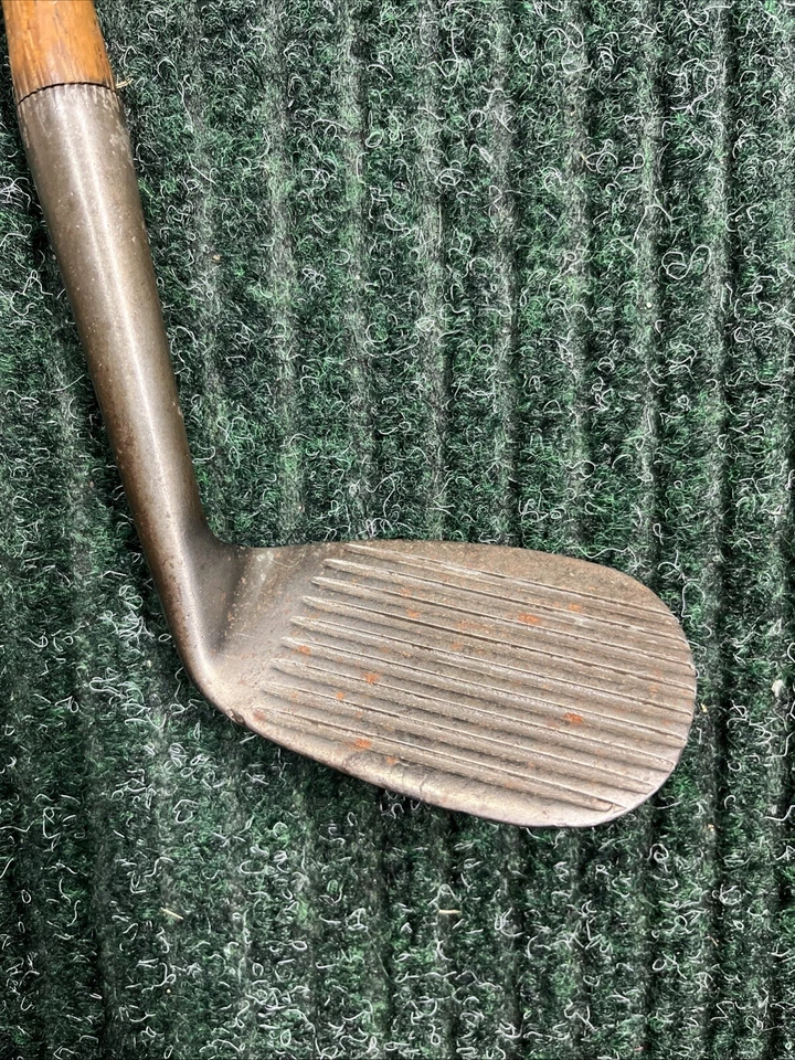 Hickory 高尔夫 卓越 罕见 CK 黑色 Bakspin LH Mashie-Niblick 深沟 KA66 — 第 3/4 张图片