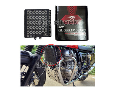 Für Royal Enfield GT & Interceptor 650 D1 Red Rooster SS Kühlergrill Schwarz