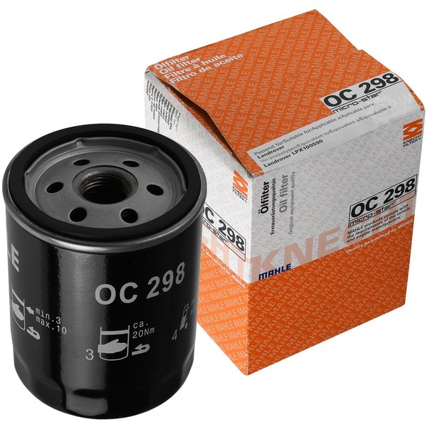 Knecht ÖLfilter Anschraubfilter FüR Land Rover Defender Station Wagon 2.5 Td5-image