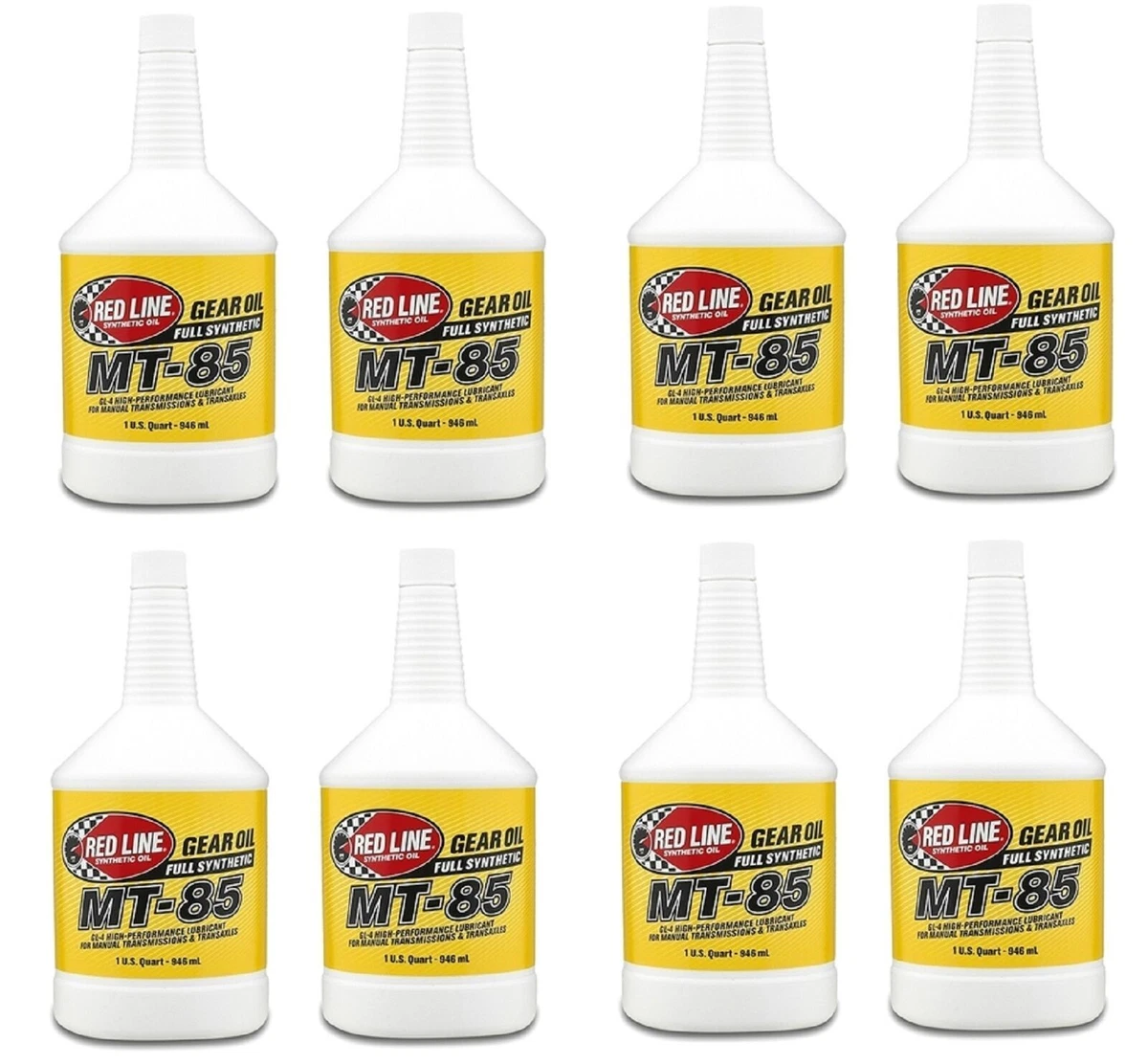 Red Line Oil Red Line MT85 Manual Transmission Fluid Quart, 52 OFF