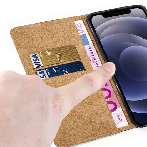 Handy Hülle für iPhone 13 Pro Tasche Schutzhülle Book Cover Case Etui Wallet - Photo 4/6
