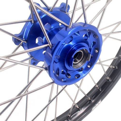 KKE 21/18 Wheels Rims Set fit Suzuki DRZ400SM 05-2024 DRZ400S DRZ400E 2000-2007 - Picture 4 of 12