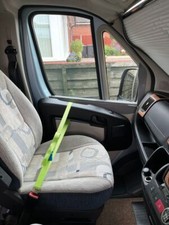 Produktbild - 2StückWohnmobil Kabine Sicherheitstürgurte Schloss für Fiat Ducato Peugeot Boxer