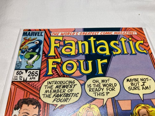 Fantastic Four 265 NM+ 9.6 Copper Age She-Hulk Joins Byrne 1984 - Picture 2 of 16