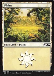 Plains (261) Core Set 2020 M20 - MTG Basic Land