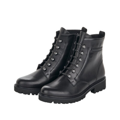 Remonte Boots Ankle Winter Black Leather D8670