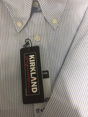 Kirkland Signature Men`s Traditional Fit Dress Shirt Variety