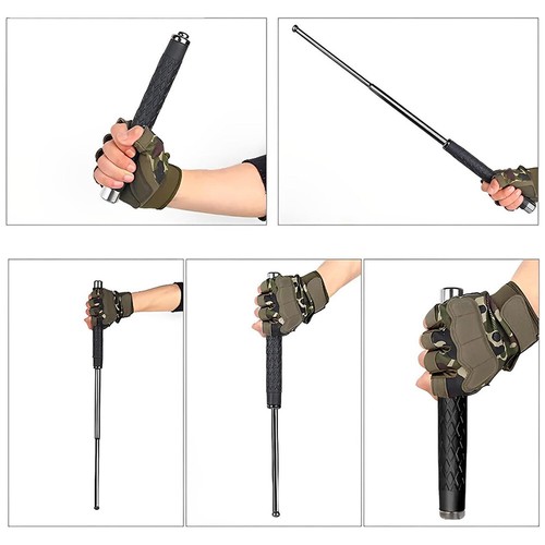 Teleskopstange Teleskopstöcke Telescopic Rod Einstellbar Stahl Wanderstock 21" - Bild 9 von 19
