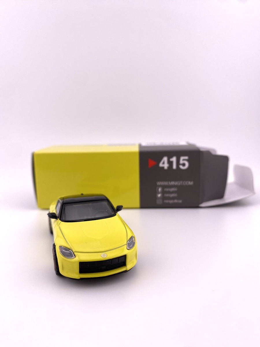 NENです。 Nissan Z - Yellow - TSM Mini GT - 00415-Proto Spec Ikazuchi Yellow