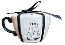 Rae Dunn Halloween Measuring Cups 4 Ghost New 2024 Design Decor
