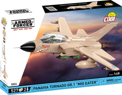 COBI 5854 PANAVIA TORNADO ''MIG EATER'' 527 Bausteine/2 Figuren/Maßstab 1:48 OVP