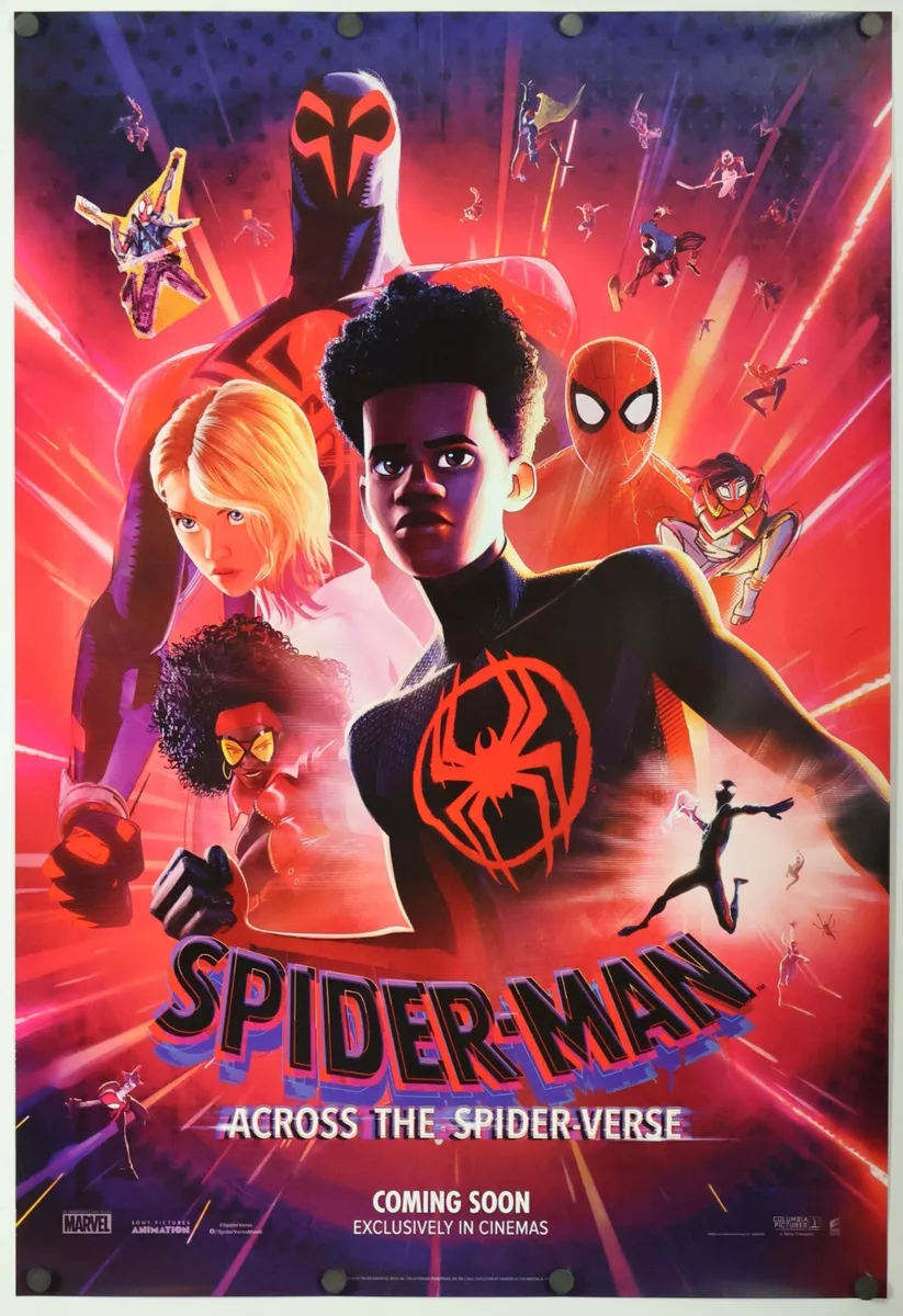 Spider-Man Across the Spider-Verse DS Theatrical Movie Poster