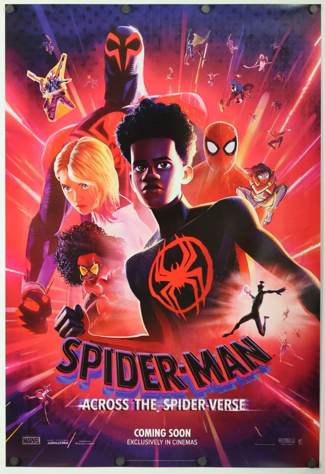 New Spider-Man: Across the Spider-Verse Poster is Action Packed